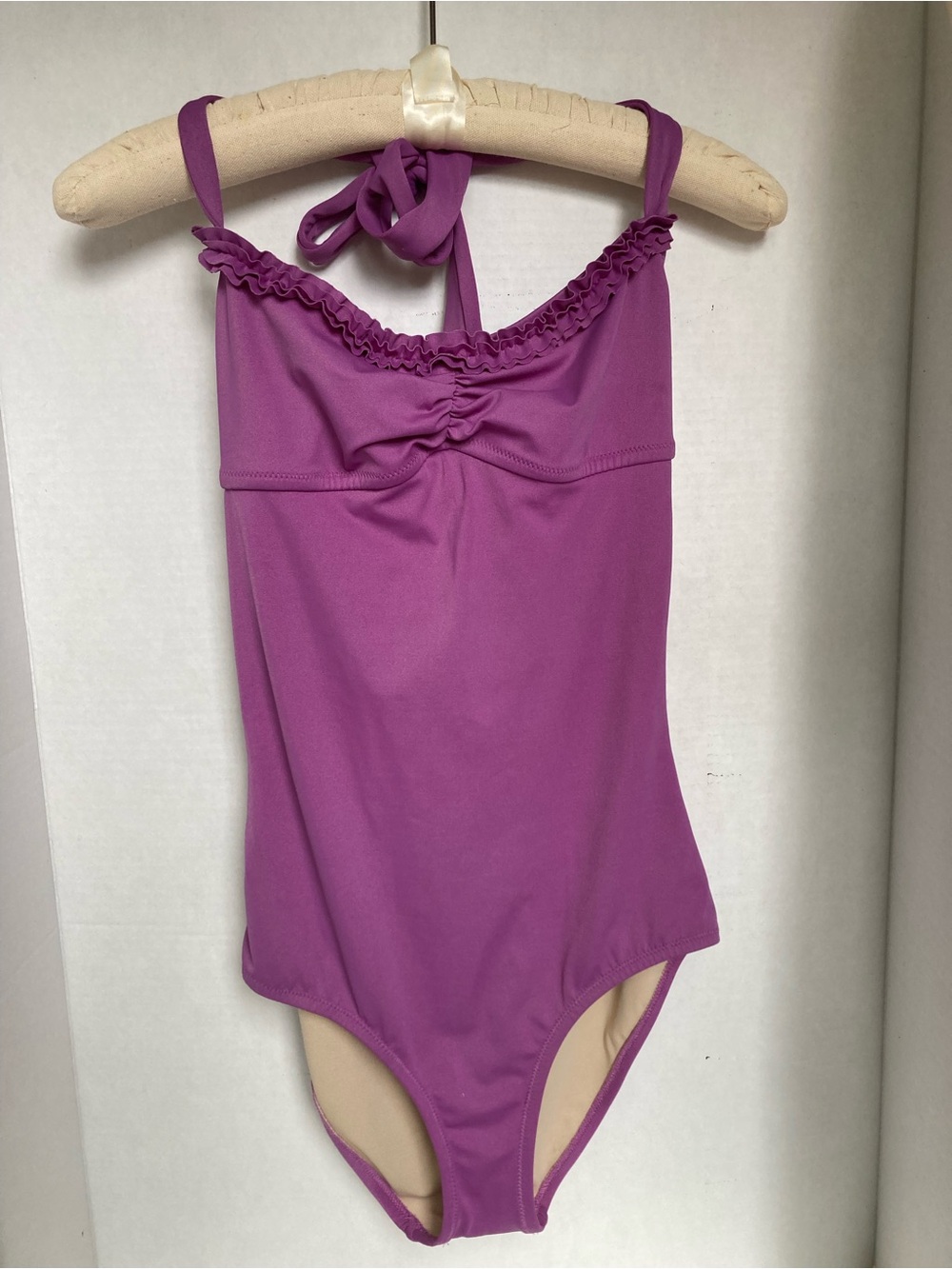 J. Crew Magenta One-Piece Swimsuit